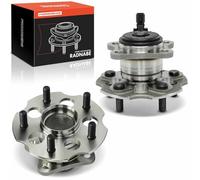 Frankberg 2x roulement de roue Kit de roulements de roue Arrière Gauche Droite Roue à bride ⌀152 avec Capteur de boîtier ABS Compatible avec Verso R2 Remplacer# 424500F020,424500F021