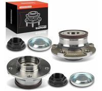 Frankberg 2x roulement de roue Kit de roulements de roue Arrière Roue à bride ⌀128 avec Anneau magnétique ABS Compatible avec 508 SW I 8E 508 I 8D Remplacer# 9619340380, 3748-A6