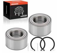 Frankberg 2x roulement de roue Kit de roulements de roue Avant Gauche Droite Dehors Ø70 Compatible avec i10 BA IA i10 PA i20 PB PBT Picanto SA Getz TB Remplacer# WE60873
