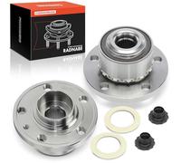 Frankberg 2x roulement de roue Kit de roulements de roue Avant Gauche Droite Roue à bride ⌀126.6 avec Anneau magnétique ABS Compatible avec Polo AE1 AW1 BZ1 Arona Ibiza V Remplacer# 2Q0-407-621-A