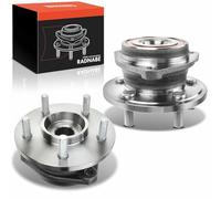 Frankberg 2x roulement de roue Kit de roulements de roue Avant Roue à bride ⌀153.5 Compatible avec Wrangler II TJ Grand Cherokee I ZG ZJ Cherokee XJ Wrangler I SJ YJ Remplacer# 53007449AB