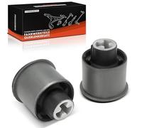 Frankberg 2x Roulements de bras de suspension Douilles de palier Arrière Gauche Droite Compatible avec Golf IV 1J1 Polo 6C1 6R1 Fabia II 542 Polo 9A 9N Ibiza IV 6J5 6P1 Fox Remplacer# 1J0501541C