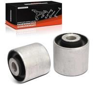 Frankberg 2x Roulements de bras de suspension Douilles de palier Avant Gauche Droite en Bas Compatible avec A4 Avant 8K5 A4 Avant 8W5 8WD A6 Avant 4G5 4GD A6 Allroad 4GH 4GJ Q5 Remplacer# 4E0407181B