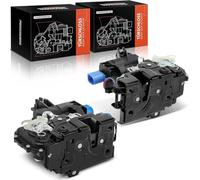 Frankberg 2x Serrure de Porte Servomoteur Arrière 6-Pôles Compatibles avec Polo 9N Hatchback 2001-2009 Ibiza III 6L1 Hatchback 2002-2009 Remplacer# 3B4839015AG