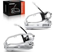 Frankberg 2x Supports de poignée de porte de voiture Avant Gauche Droite Compatibles avec X5 E53 2000-2006 Replacer# 51218243615