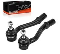 Frankberg 2x Tête de biellette de direction avant extérieur Compatible avec C2 JM JG 1.1L-1.6L 2003-2009 C3 FC FN HB 1.1L-1.6L 2002-2010 1007 KM 1.4L 1.6L 2005-2014 Remplacer# 381756