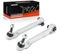 Frankberg 2x Triangle Guidon Suspension de Roue avec Tampon en caoutchouc Essieu Avant Compatible avec Série 1 E81 E82 E87 E88 Série 3 E90 Série 3 Touring E91 Série 3 Coupé E92 Remplacer# 31126786204