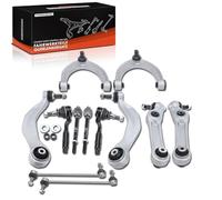 Frankberg 31356777319 Lot de 12 bras de suspension essieu avant compatibles avec BMW Série 5 F10, F18, F11, Série 6 F12, F13 2009-2018