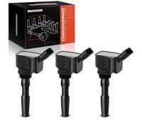Frankberg 3x Bobine d'Allumage Compatible avec Fabia III Break NJ5 1.0L P.a.s.s.a.t Variant 3G5 CB5 1.4L T-R.O.C A11 D11 1.0L T.o.u.r.a.n 5T1 1.4L Golf Sportsvan AM1 AN1 1.0L Remplacer# 04E905110A