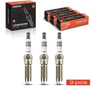 Frankberg 3x Bougie d'allumage pour Ford Fiesta 6 7 Focus III B-Max C-Max II Transit