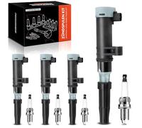 Frankberg 4 bobines d'allumage + 4 bougies d'allumage 7700107177