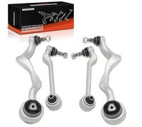 Frankberg 4-pièces Bras de Suspension Compatible avec Série 1 E81 116-130 1.6L-3.0L Série 3 E90 316-335 1.6L-3.0L Série 3 Coupé E92 316-335 1.6L-3.0L Remplacer# 31124036269