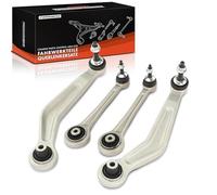 Frankberg 4-pièces Kit de Bras de Suspension Compatible avec Série 5 E60 520-550 2.0L 4.8L Série 5 Break E61 520-550 2.0L-4.8L Série 6 Cabriolet E64 630-650 3.0L-4.8L Remplacer# 33306772242