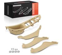Frankberg 4x Accoudoir Accoudoir de voiture intérieur Beige Compatible avec Série 5 F10 Série 5 F10 F18 Série 5 Break F11 Remplacer# 51417225875