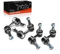 Frankberg 4x Barre d'Accouplement Stabilisateuren stabilisateurs Essieu Avant & Essieu Arrière Compatible avec N.i.s.s.a.n NP300 Navara D40 2.5L-3.0L 2005-2024 Remplacer# 54668EA010