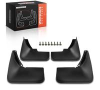 Frankberg 4x Bavettes Garde-Boue de Voiture Compatible avec A6 4G2 4GC 2.0 TDI 2.8 FSI 2.8 FSI q.u.a.t.t.r.o 2.0 TFSI 3.0 TDI q.u.a.t.t.r.o 3.0 TDI 3.0 TFSI q.u.a.t.t.r.o 2010-2018 Berline