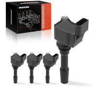Frankberg 4x Bobine d'Allumage Compatible avec T-R.O.C A11 D11 1.5L K.a.r.o.q ND7 NU7 1.5L T.i.g.u.a.n AD1 AX1 1.5L Golf VII 5G1 BE1 BE2 BQ1 1.5L Ateca KH7 KHP 1.5L Remplacer# UF-936