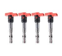 Frankberg 4x Bobines d'allumage Compatibles avec A4 8E2 2.0L 3.0L 2000-2004 A4 8EC 3.0L 2004-2006 A4 Avant 8E5 2.0L 3.0L 2001-2004 A4 Cabriolet A6 A8 A6 Avant Remplacer# 06C905115E