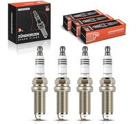 Frankberg 4x Bougie d’allumage Compatible avec Micra III K12 1.6L 2007-2010 Clio III BR0/1 CR0/1 2.0L 2006-2014 Note E11 NE11 1.6L 2006-2012 Remplacer# PLZKAR6A-11