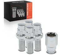 Frankberg 4x Boulon de roue Avant Arrière Compatible avec Q7 4LB T.o.u.a.r.e.g 7L6 7L7 7LA C.a.y.e.n.n.e 92A A.m.a.r.o.k Remorque S1B S6B S7B Remplacer# WHT002529