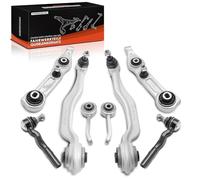 Frankberg 4x Bras de Suspension+ 2x Biellette Barre Stab+ 2x Rotule Direction Essieu Avant Compatible avec CLS C219 W211 T-modèle S211 Remplacer# 2113308207