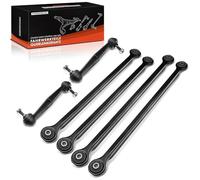 Frankberg 4x Bras de Suspension + 2x Biellette Barre Stab Arrière gauche Droite en Bas Compatible avec 147 937 1.6L-3.2L 156 932 1.6L-3.2L GT 937 1.8L 2.0L Remplacer# 46802682