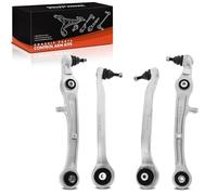 Frankberg 4x Bras de suspension Essieu Avant Gauche Droite en Bas Compatible avec A6 4F2 C6 A6 Avant 4F5 C6 A6 Allroad 4FH C6 Remplacer# 4F0407693C