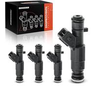 Frankberg 4x Buse d'injecteur de carburant Compatible avec ARose 1999-2004 C.a.d.d.y II 2000-2004 Polo 1999-2001 Essence Remplacer# 0280155919