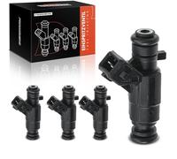 Frankberg 4x Buse d'injecteur de carburant Compatible avec ARose 6H 1.0L 1997-2004 Ibiza II 6K1 1.0L 1996-2002 Lupo 60 6X1 1.0L 1998-2005 Polo 6N1 1.0L 1996-1999 Remplacer# 0280155731