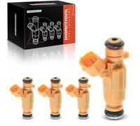Frankberg 4x Buse d'injecteur de carburant Compatible avec C3 II 2009-2016 Nemo 2010-2015 206+ 2010-2013 207 2009-2014 Remplacer# 0280156427