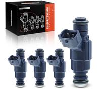 Frankberg 4x Buse d'injecteur de carburant Compatible avec i10 PA 1.1L 2008-2013 Picanto SA 1.0L 1.1L 2004-2011 Remplacer# 0280156461
