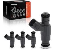 Frankberg 4x Buse d'injecteur de carburant Compatible avec M.i.n.i One R50 R53 1.4L 1.6L 2001-2006 M.i.n.i C.o.o.p.e.r R50 R53 1.6L 2001-2006 Remplacer# 13531487607