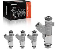 Frankberg 4x Buse d'injecteur de carburant Compatible avec Saxo S0 S1 1.4 VTS 1998-2003 106 II 1A 1C 1.4i 1998-2004 206 Hayon 2A/C 1.4i 1998-2008 Remplacer# 9625587380