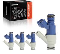 Frankberg 4x Buse d'injecteur de carburant Essence Compatible avec Golf IV Variant 1J5 2.0L Octav.i.a I Break Nouveau Beetle Cabriolet Multiva.n V Ibiza III Fabia I Remplacer# 06A906031AC