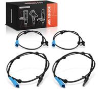 Frankberg 4x Capteur ABS 2-Pôles+2-Pôles Compatible avec 207 CC WD 208 I CA CC 2008 I CU 207 WA WC C3 II SC Remplacer# 4545J9