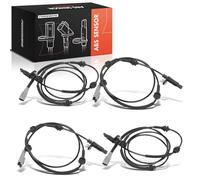 Frankberg 4x Capteur ABS 2-Pôles+2-Pôles Compatible avec C5 III Break RW 508 SW I 8E 407 SW 6D 6E 407 6D C5 III RD Remplacer# 4545H5