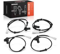 Frankberg 4x Capteur ABS 2-Pôles+2-Pôles Compatible avec Kangoo KC0/1 Kangoo Express FC0/1 Remplacer# 30695,30696