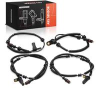 Frankberg 4x Capteur ABS 2-Pôles Compatible avec Master II Bus JD Master II Camionnette FD Master II Remorque ED/HD/UD Remplacer# 8200274800,8200252007