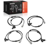 Frankberg 4x Capteur ABS Avant Arrière 2-Pôles Compatible avec Xsara Picasso N68 Xsara N1 Xsara Coupé N0 Xsara Break N2 Remplacer# 96280713,93327326