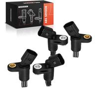 Frankberg 4x Capteur ABS Avant Arrière Compatible avec Golf IV 1J1 L.u.p.o 6E1 6X1 A3 8L1 Golf IV Variant 1J5 TT 8N3 Remplacer# 0986594000