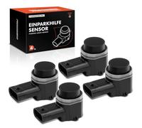 Frankberg 4X Capteur de stationnement PDC 3-Pôles Avant Arrière Compatible avec Golf Plus 521 5M1 1.2L-2.0L 2005-2013 P.assat 3C2 1.4L-3.6L 2005-2010 A4 8K2 B8 1.8L-3.2L 2007-2015 Remplacer# 1S0919275