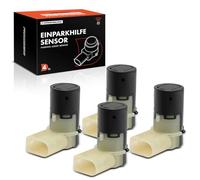 Frankberg 4x Capteur de stationnement PDC Avant Ou Arrière Compatible avec A4 8H7 8HE 1.8L-4.2L 2002-2009 A6 4B2 4F2 C5 C6 2.5L-5.2L 1997-2011 A8 4E2 4E8 3.0L-6.0L 2002-2010 Remplacer# 4B0919275A