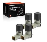 Frankberg 4x Capteur de stationnement PDC Capteur PDC Arrière 3-Polig Compatible avec 207 CC WD 207 WA WC C4 Coupe LA C4 I LC 207 Berline Remplacer# 9653849080