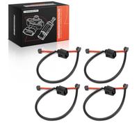 Frankberg 4x Capteurs d'Usure de Plaquettes de Frein 2-Pôles Avant Arrière Compatibles avec Q7 4LB Q7 Van 4LB C.a.y.e.n.n.e 9PA T.o.u.a.r.e.g 7L6 7L7 7LA Remplacer# 7L0907637