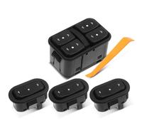 Frankberg 4x Commutateurs Boutons Fenêtre Avant Arrière Compatibles avec Astra G 1.2L-2.2L 1998-2009 Zafira A 1.6L-2.2L 1999-2005 Remplacer# 90561388