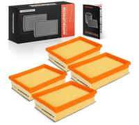 Frankberg 4x Filtres à Air de Voiture Compatibles avec Polo 6N2 Lu.po 6E1 6X1 Ca.ddy II MPV 9K9B 9K9A Cordoba 6K2 6K5 Arosa 6H1 Polo Variant 6V5 Remplacer# 030129620C