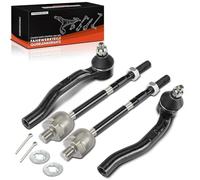 Frankberg 4x Joint axial Rotules Direction Essieu Avant Compatible avec Insight ZE 1.3L 2009-2014 Jazz III G.E G.GGP ZA 1.2L-1.5L 2008-2015 Remplacer# 53010TK6A01