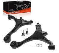 Frankberg 4x Kit de Bras de Suspension Avant Compatible avec Civic VII hayon EP EU EV Civic VII Coupé EM2 Civic VII Berline ES ET Remplacer# 51360S6DG00, 51360S6AA00