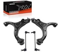 Frankberg 4x Kit de Bras de Suspension Essieu Avant Haut Compatible avec Santa Fé II CM 2.0L-3.5L 2006-2012 Remplacer# 54830-2B000