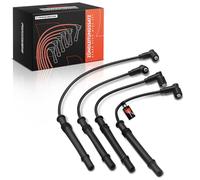 Frankberg 4x Kit de Câbles d'Allumage Essence Compatible avec Clio II BB CB Kangoo KC0/1 Kangoo Express FC0/1 Twingo I C06 Twingo II CN0 Remplacer# 7700114549